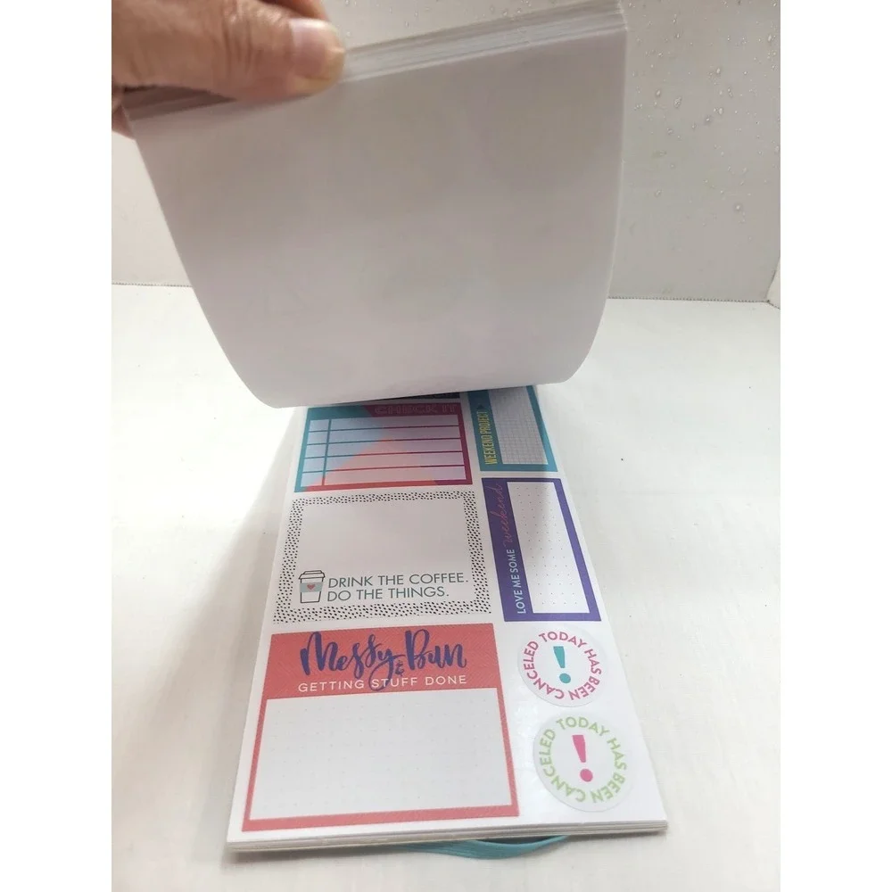 Happy Planner QUOTES 424 Pieces BRAND NEW 30 Pages of Stickers 3 Missing